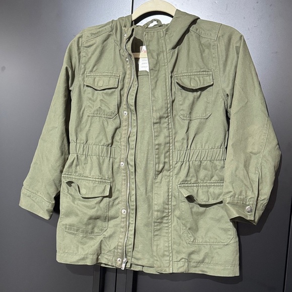 Girls size M 7/8 | Cat & Jack | Forest Green Kids Jacket - Picture 1 of 7